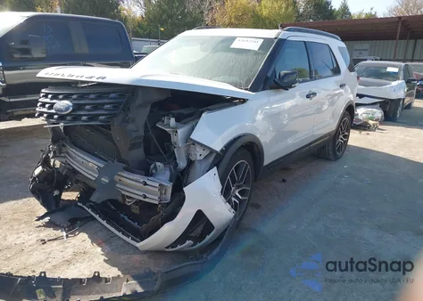 2016 Ford Explorer Sport z USA, uszkodzony, nr VIN 1FM5K8GT2GGA85256